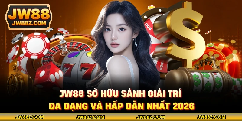 JW88 sở hữu sảnh giải trí đa dạng và hấp dẫn nhất 2026